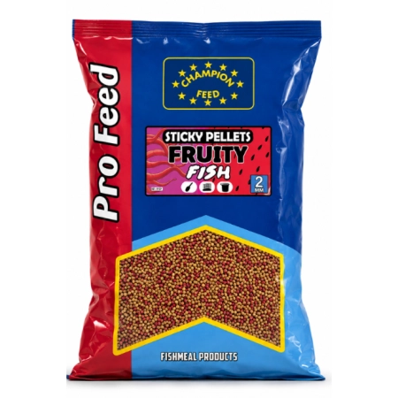 Sticky Pellet Champion Feed FRUITY FISH 2 mm 650 g